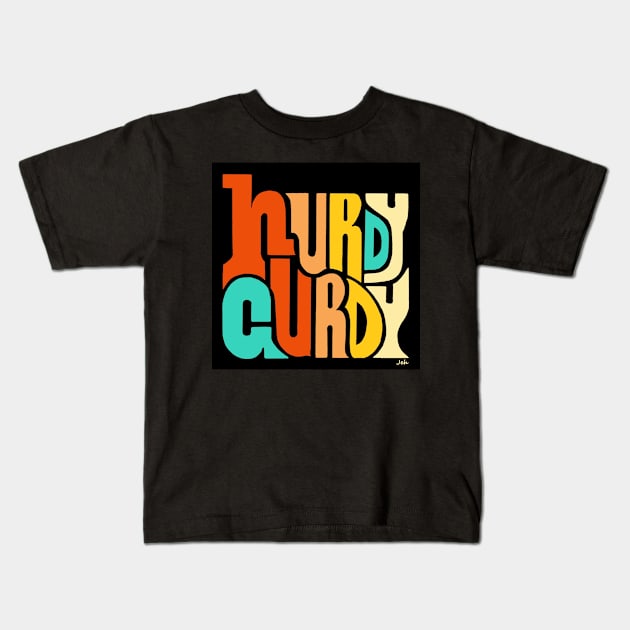 Hurdy gurdy 4 Kids T-Shirt by inkle